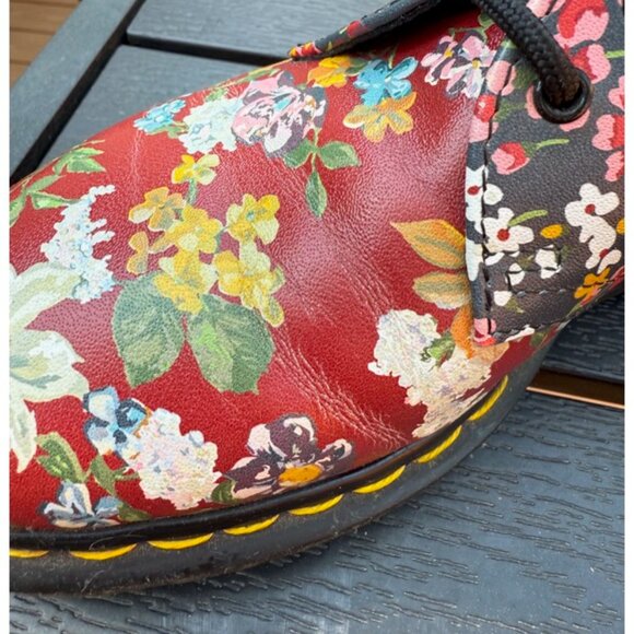 Dr. Martens shoes size 7 multi-flowers/colours - Picture 7 of 11